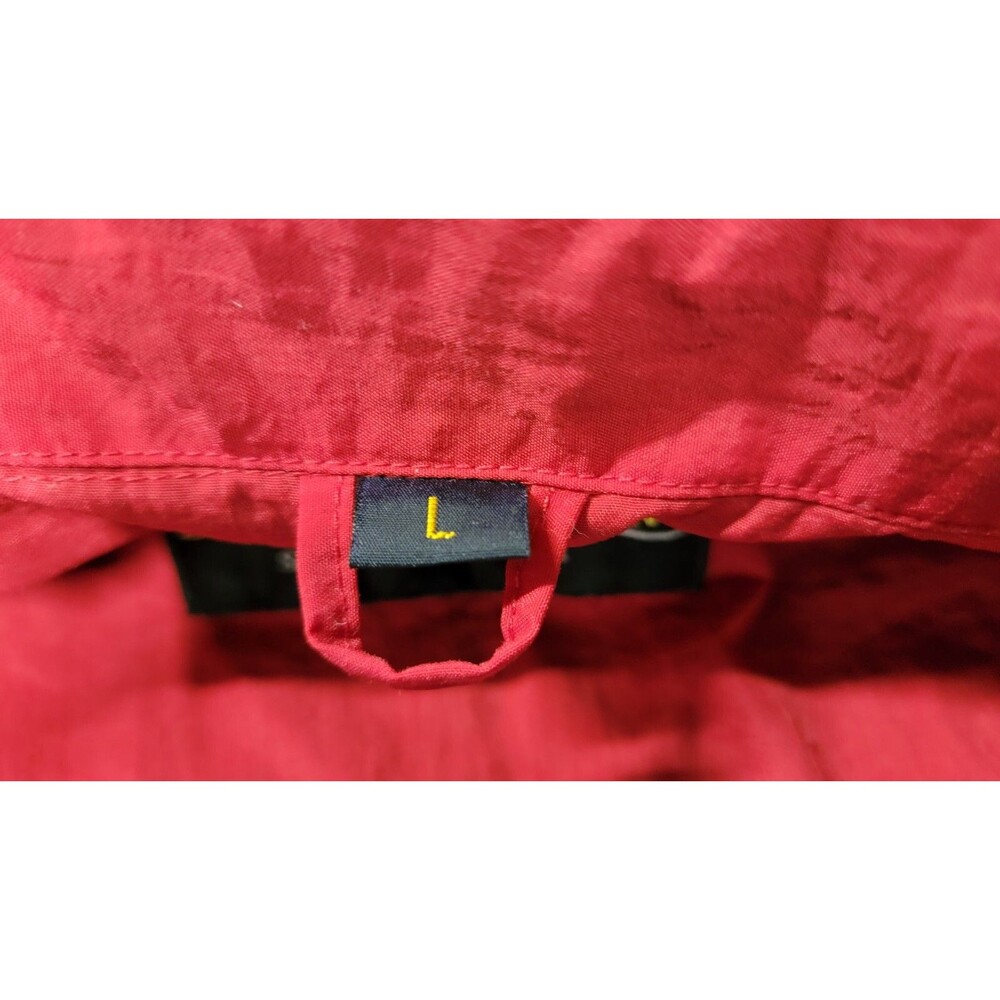 Vintage QUANTUM The Choice of Serious Fisherman Blue Fishing Jacket Sz L Taiwan - Picture 8 of 16